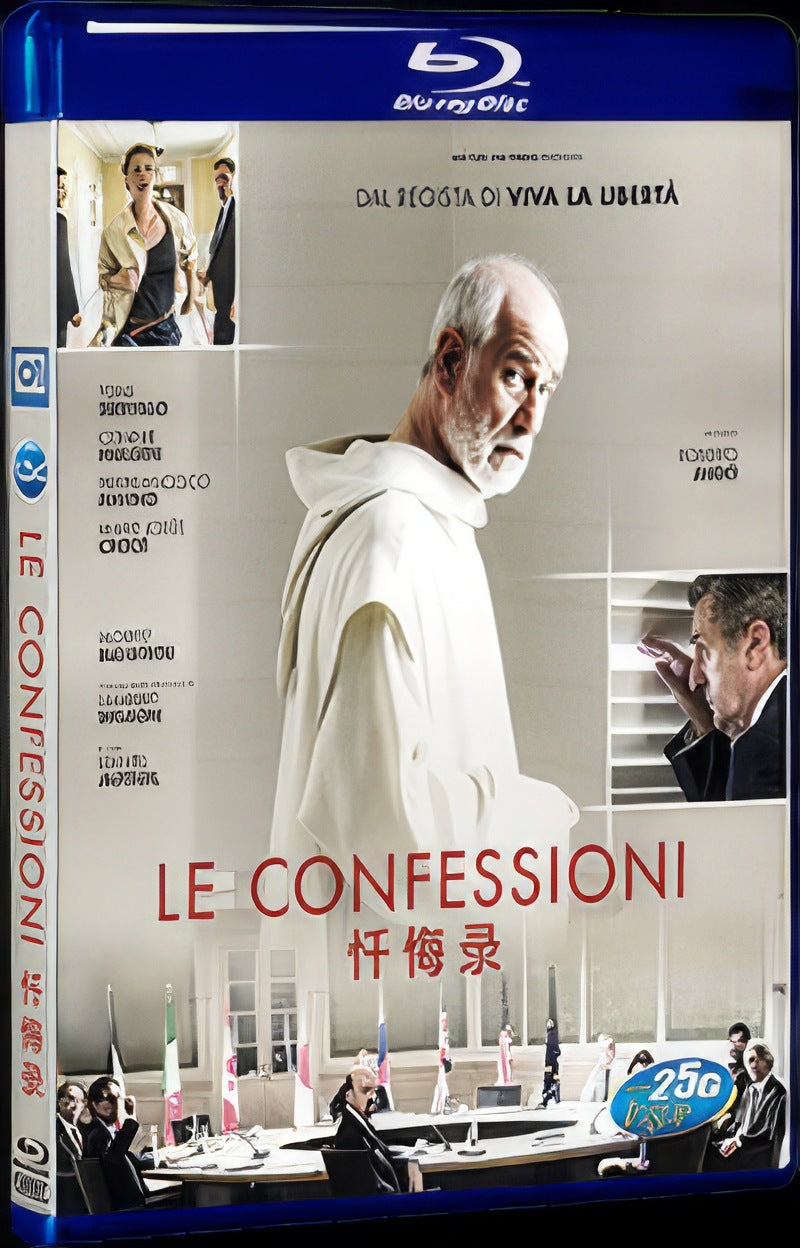 Le confessioni (2016) Movie 1-Disc Box Set for Gift Collection Blu-ray
