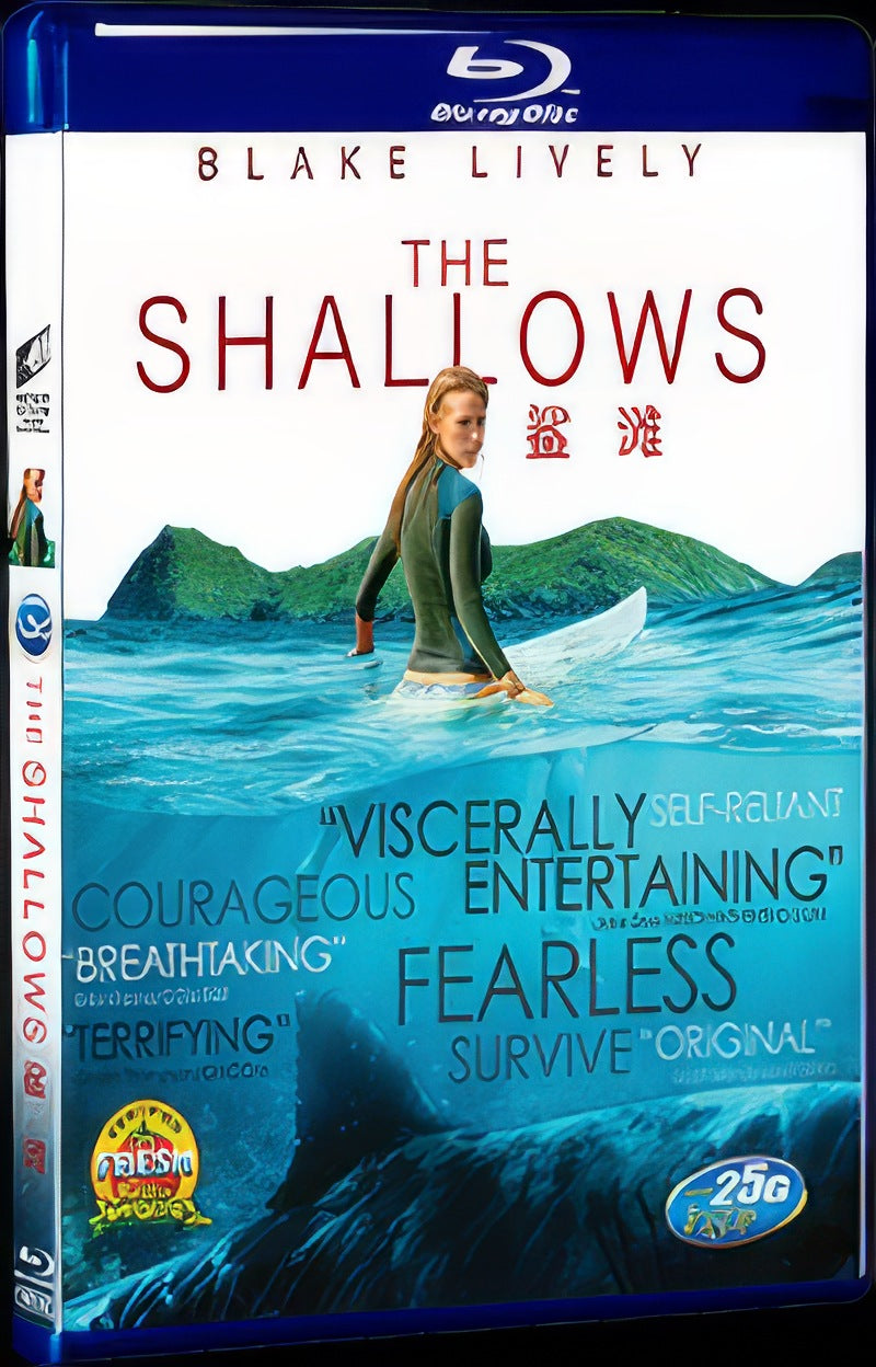 The Shallows (2016) Movie 1-Disc Box Set for Gift Collection Blu-ray