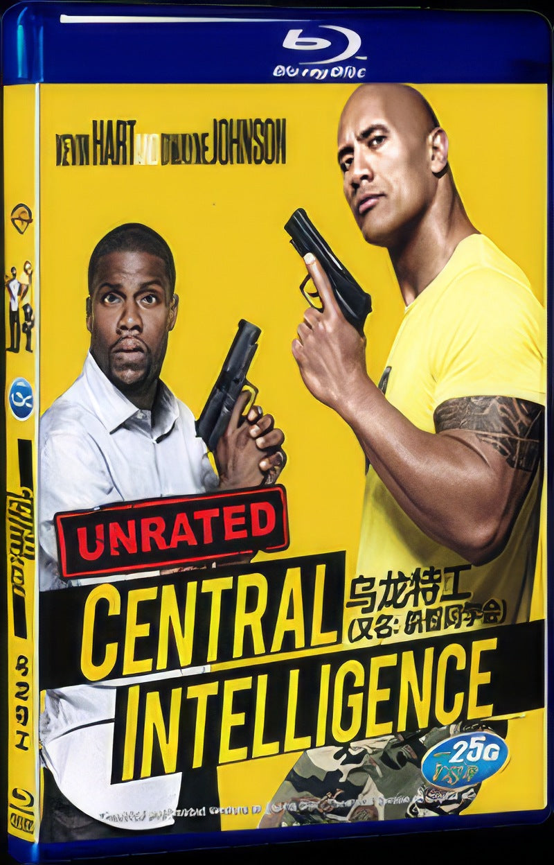 Central Intelligence (2016) Movie 1-Disc Box Set for Gift Collection Blu-ray