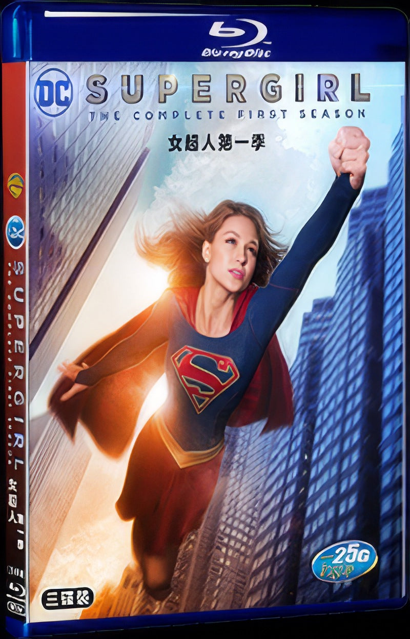 Supergirl Season 1 (2015) Movie 3-Disc Box Set for Gift Collection Blu-ray