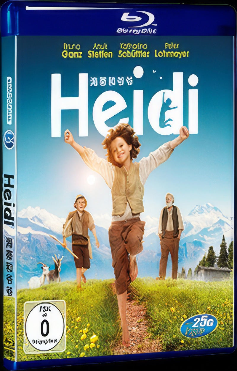 Heidi (2015) Movie 1-Disc Box Set for Gift Collection Blu-ray