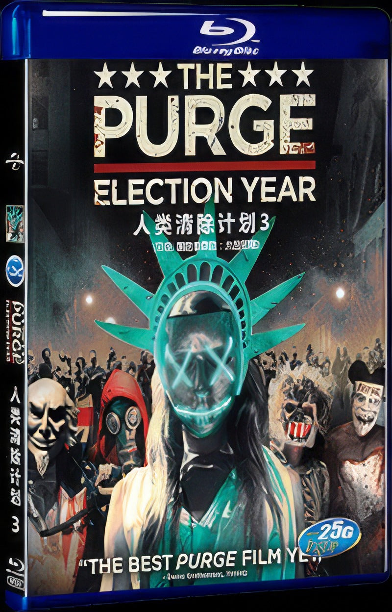 The Purge: Election Year (2016) Movie 1-Disc Box Set for Gift Collection Blu-ray