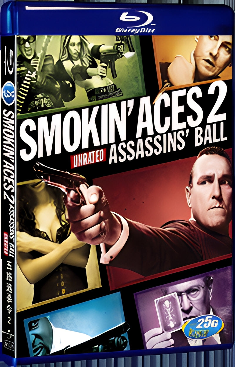 2010 Smokin Aces 2: Assassins Ball 1080P for Gift 1-Disc All RegionPlay Seal Box Blu-ray