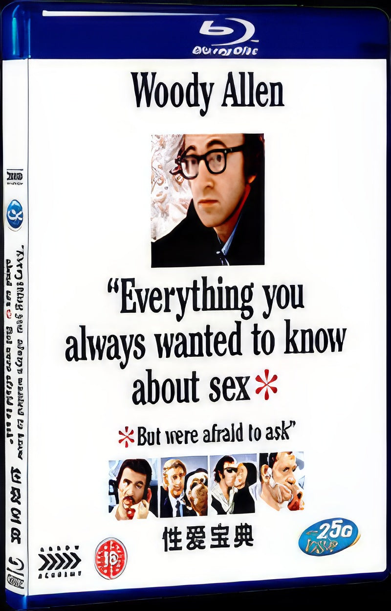 Everything You Always Wanted to Know About Sex (1972) Movie 1-Disc Box Set for Gift Collection Blu-ray