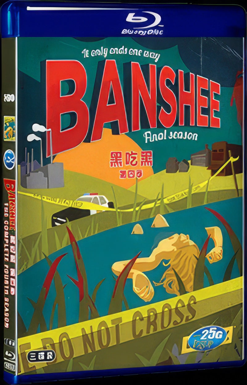 Banshee Season 4 (2016) Movie 3-Disc Box Set for Gift Collection Blu-ray