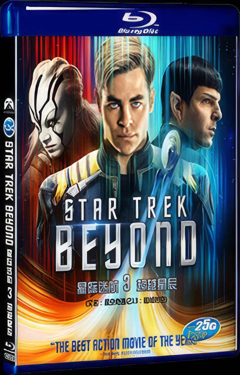 Star Trek Beyond (2016) Movie 1-Disc Box Set for Gift Collection Blu-ray