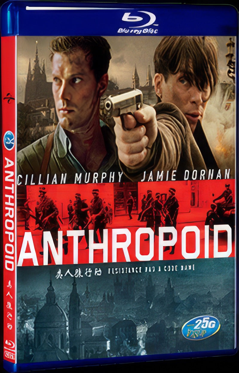 Anthropoid (2016) Movie 1-Disc Box Set for Gift Collection Blu-ray