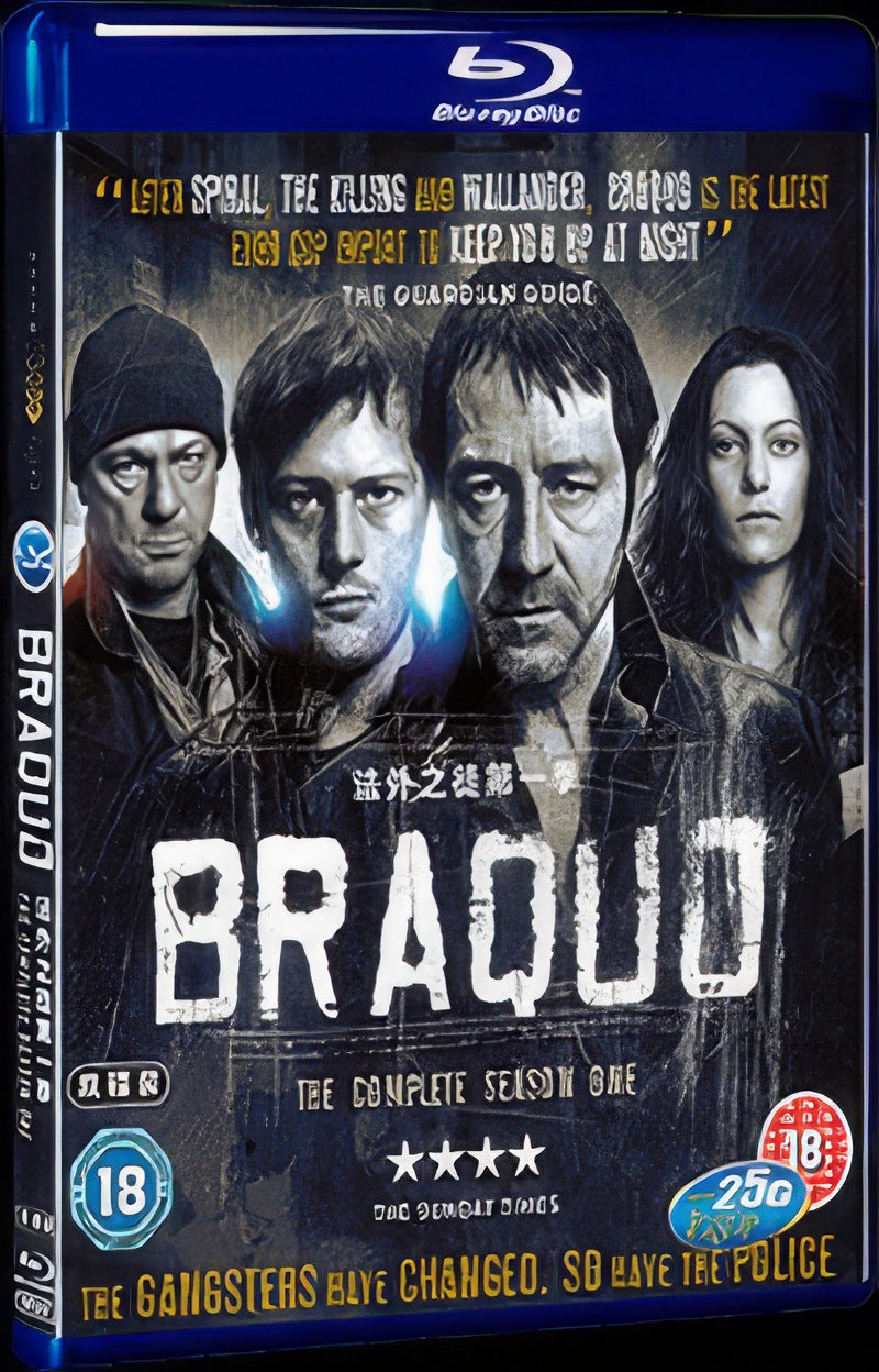 Braquo Season 1 (2009) Movie 2-Disc Box Set for Gift Collection Blu-ray