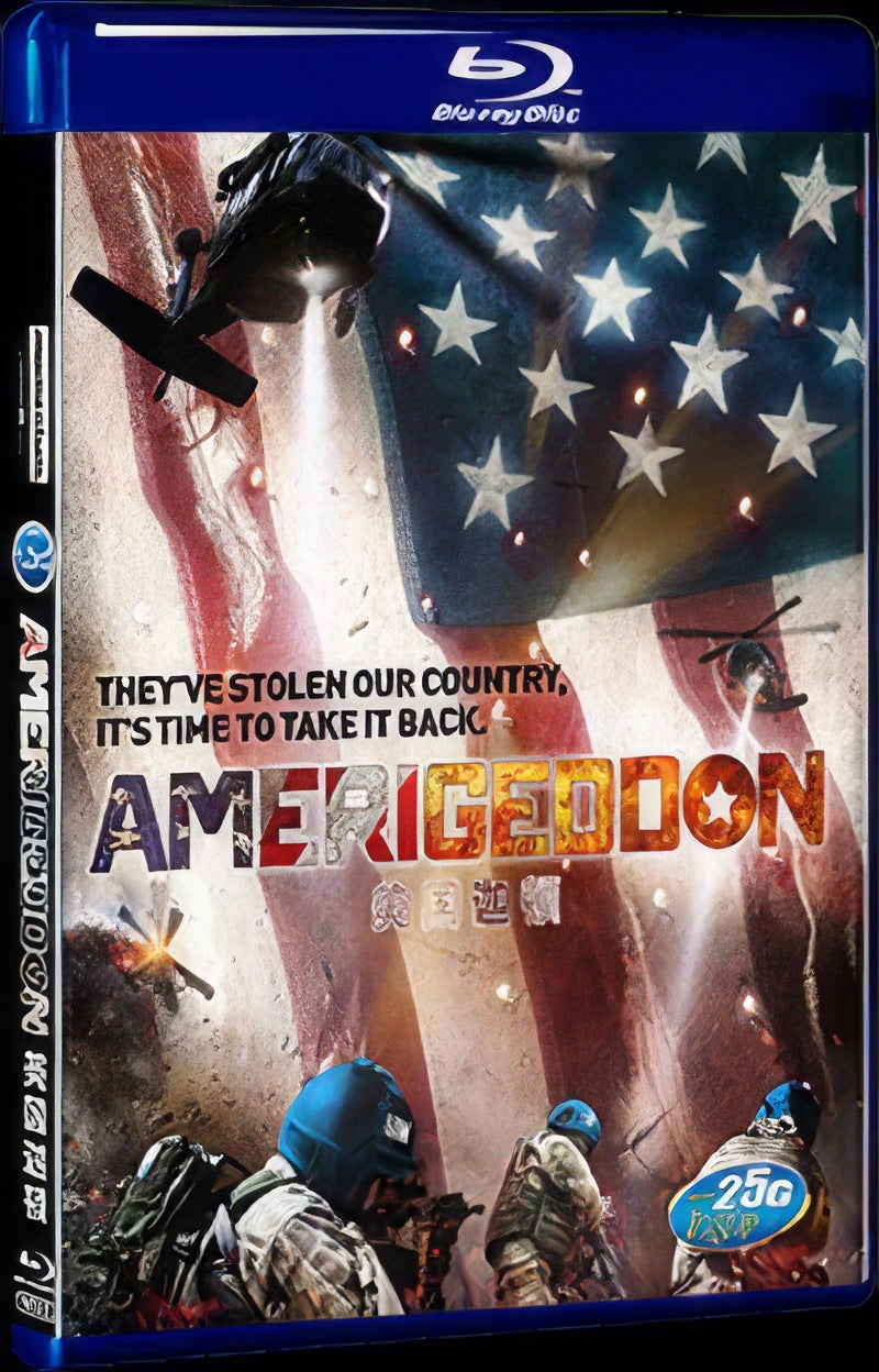 AmeriGeddon (2016) Movie 1-Disc Box Set for Gift Collection Blu-ray