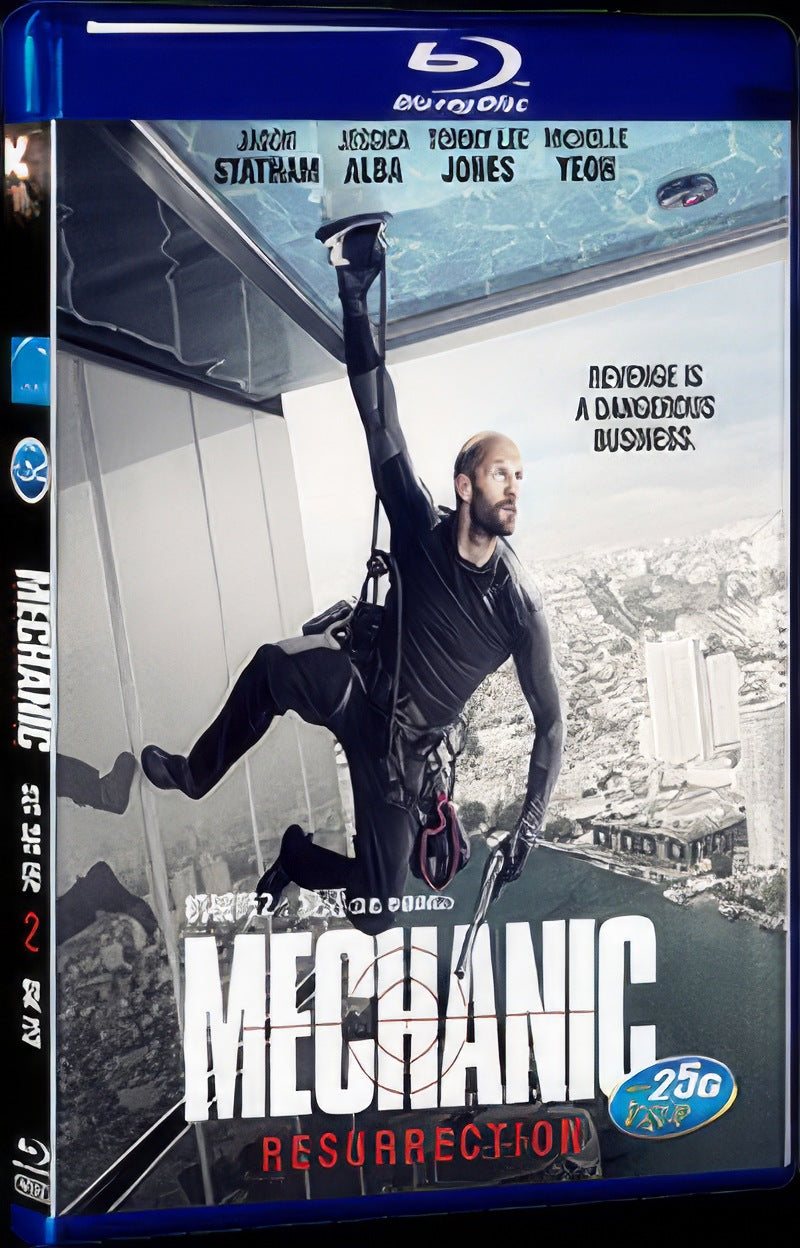 Mechanic: Resurrection (2016) Movie 1-Disc Box Set for Gift Collection Blu-ray