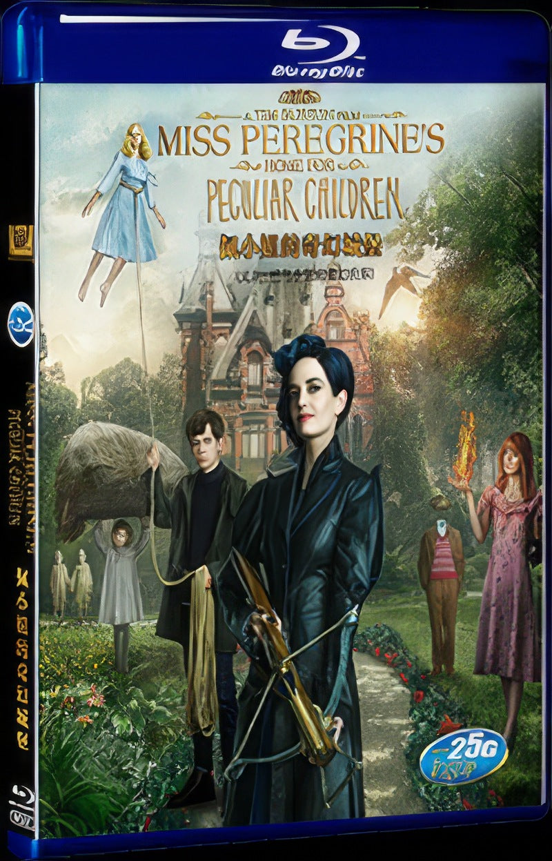 Miss Peregrines Home for Peculiar Children (2016) Movie 1-Disc Box Set for Gift Collection Blu-ray