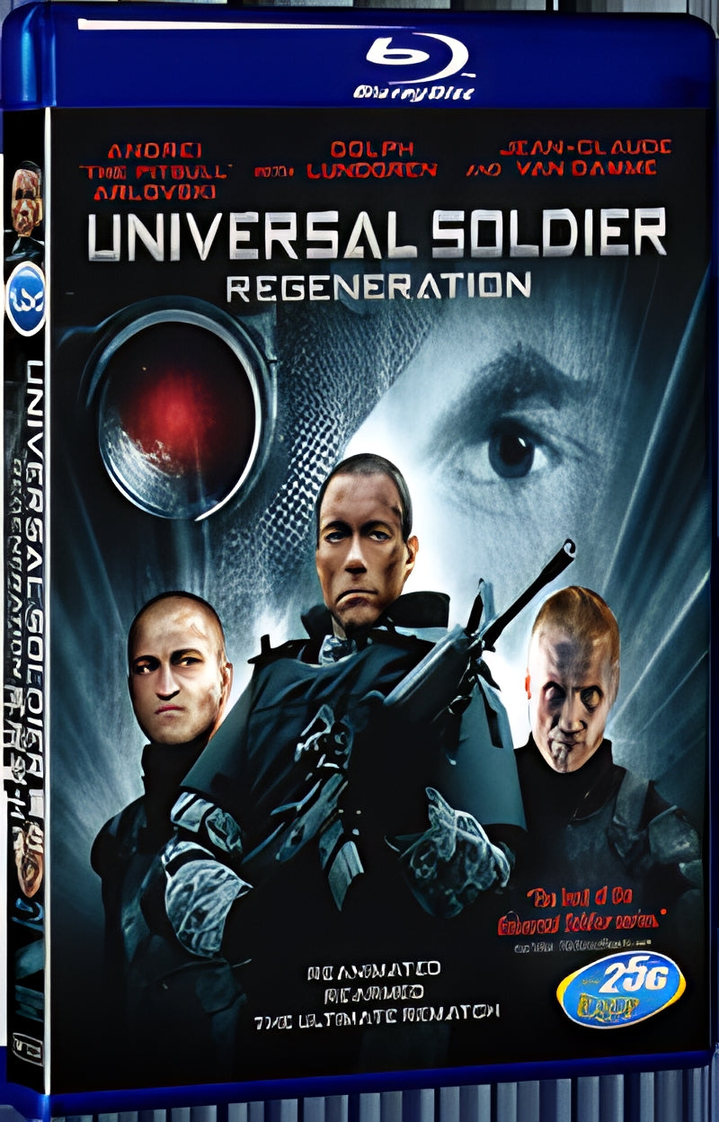 2009 Universal Soldier: Regeneration 1080P for Gift 1-Disc All RegionPlay Seal Box Blu-ray