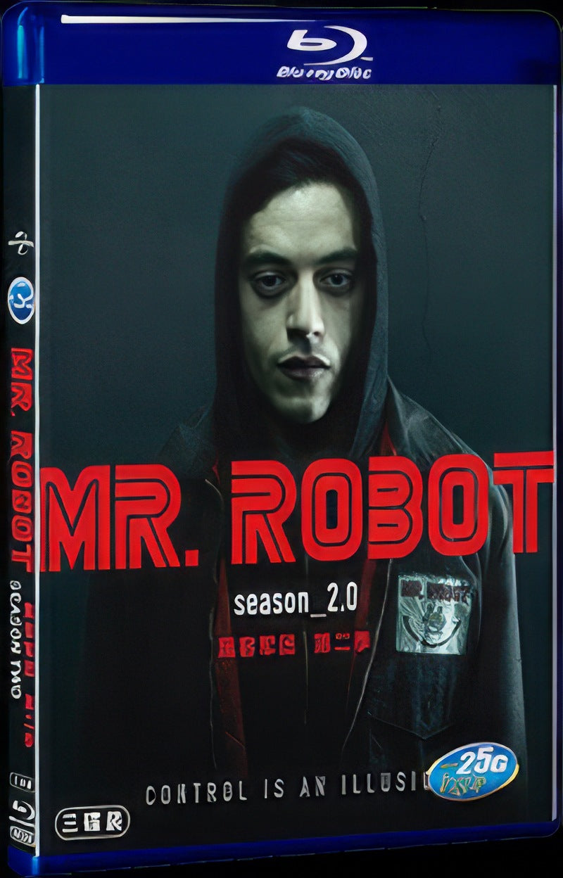 Mr. Robot Season 2 (2016) Movie 3-Disc Box Set for Gift Collection Blu-ray