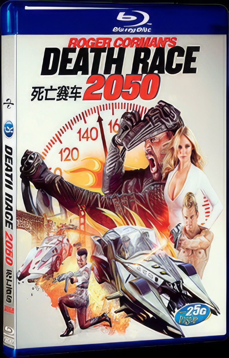 Death Race 2050 (2016) Movie 1-Disc Box Set for Gift Collection Blu-ray
