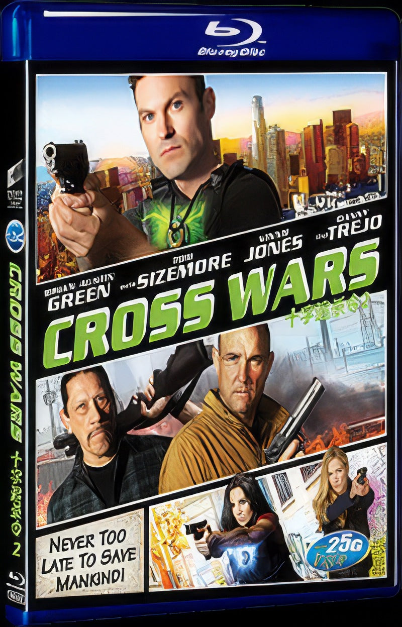 CROSS WARS (2017) Movie 1-Disc Box Set for Gift Collection Blu-ray