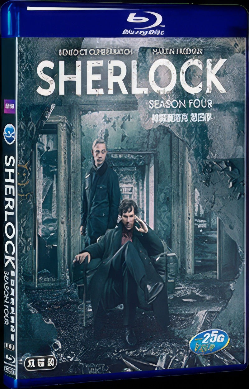 Sherlock Season 4 (2017) Movie 2-Disc Box Set for Gift Collection Blu-ray