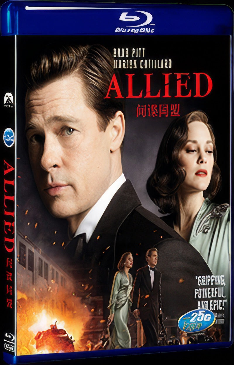 Allied (2016) Movie 1-Disc Box Set for Gift Collection Blu-ray