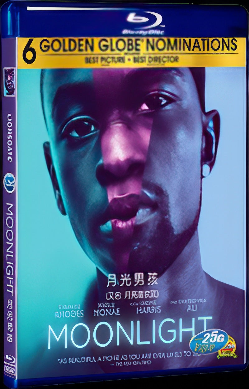Moonlight (2016) Movie 1-Disc Box Set for Gift Collection Blu-ray