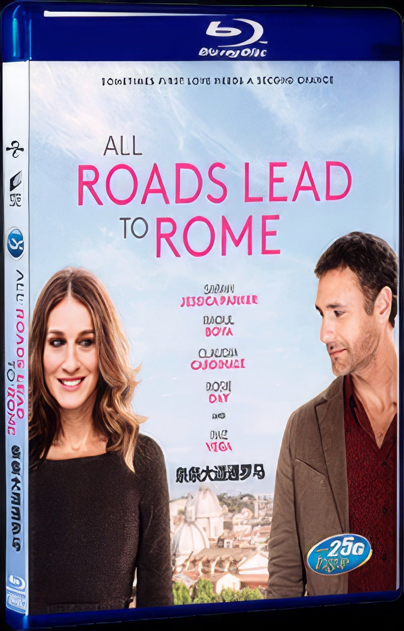 All Roads Lead to Rome (2015) Movie 1-Disc Box Set for Gift Collection Blu-ray
