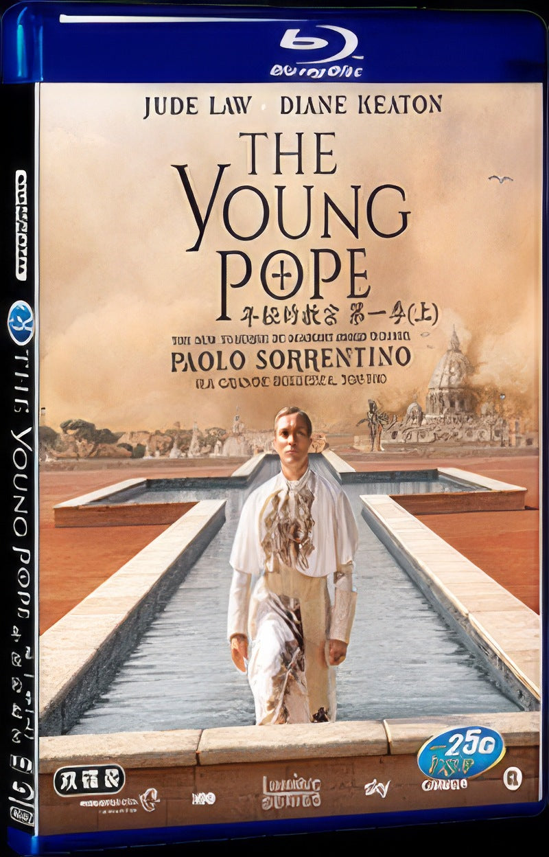 The Young Pope Season 1 (2016) Movie 4-Disc Box Set for Gift Collection Blu-ray