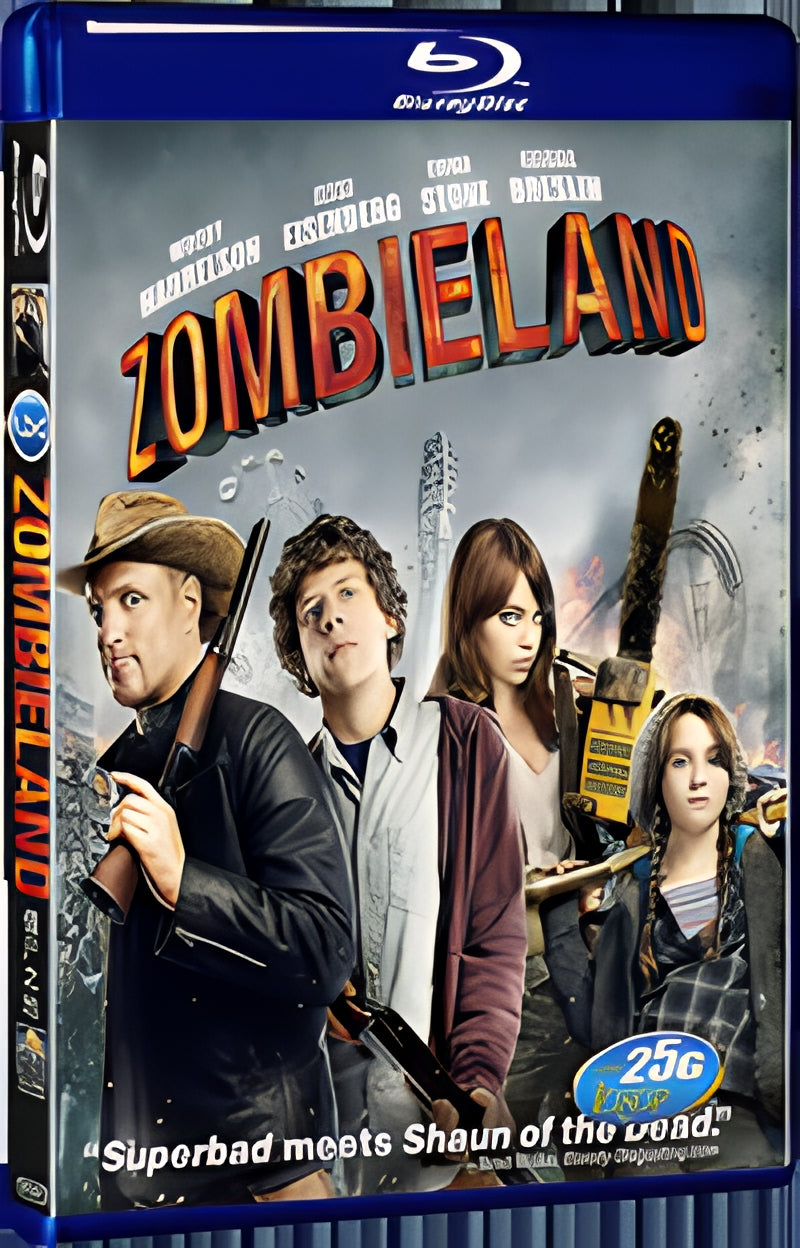 2009 Zombieland 1080P for Gift 1-Disc All RegionPlay Seal Box Blu-ray