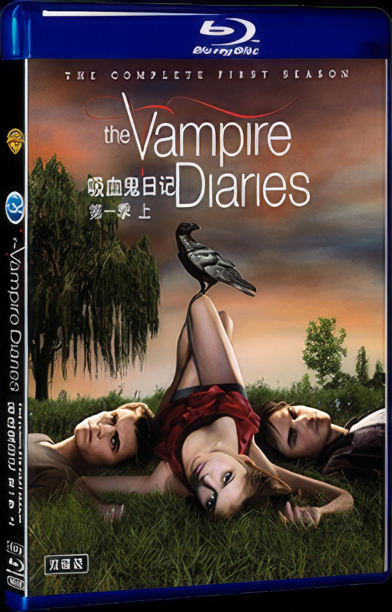 The Vampire Diaries (2009) Movie 4-Disc Box Set for Gift Collection Blu-ray