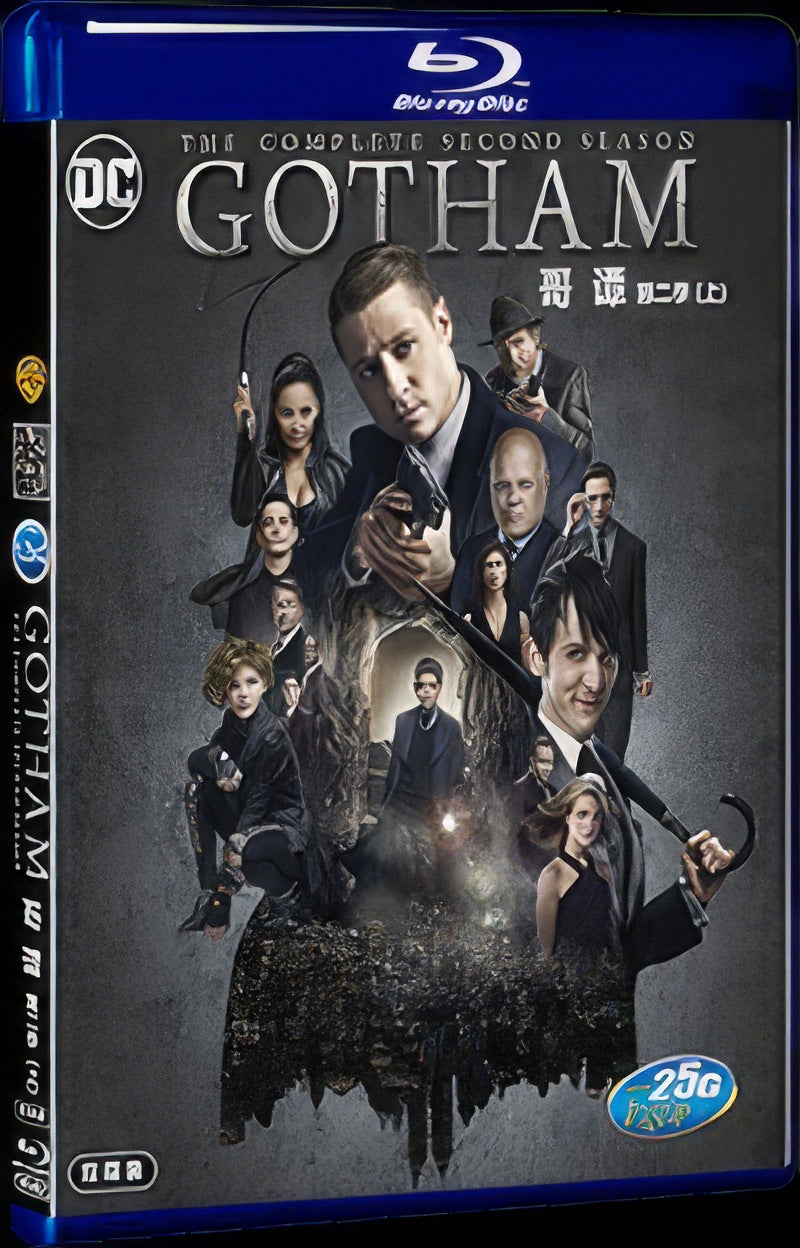 Gotham Season 2 (2015) Movie 4-Disc Box Set for Gift Collection Blu-ray