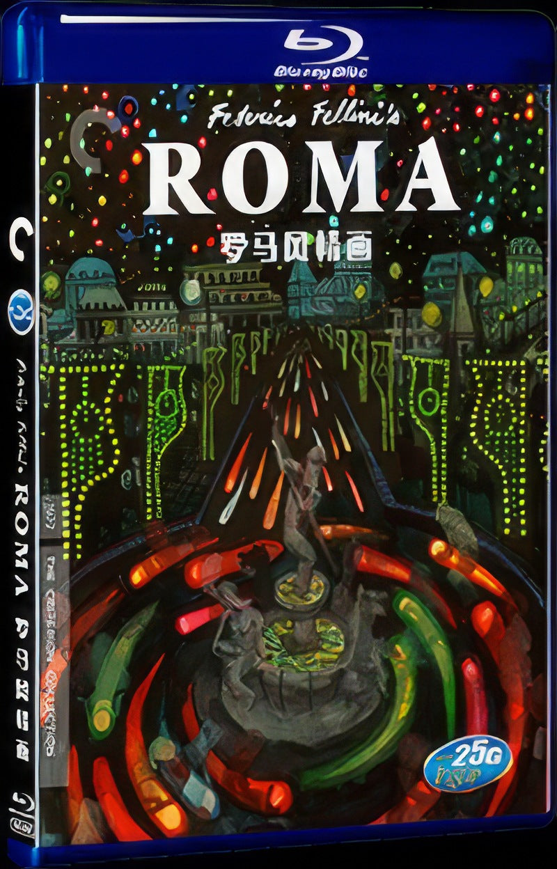 Roma (1972) Movie 1-Disc Box Set for Gift Collection Blu-ray
