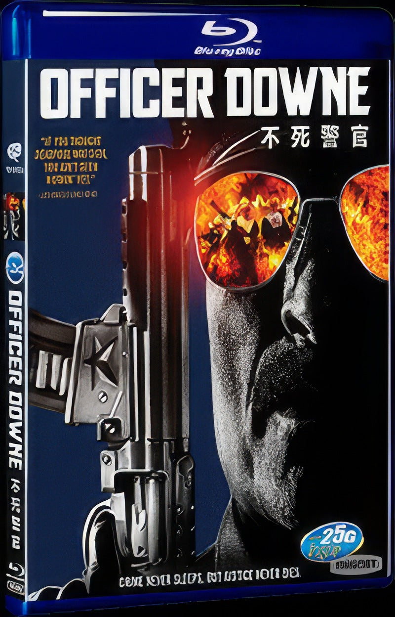 Officer Downe (2016) Movie 1-Disc Box Set for Gift Collection Blu-ray