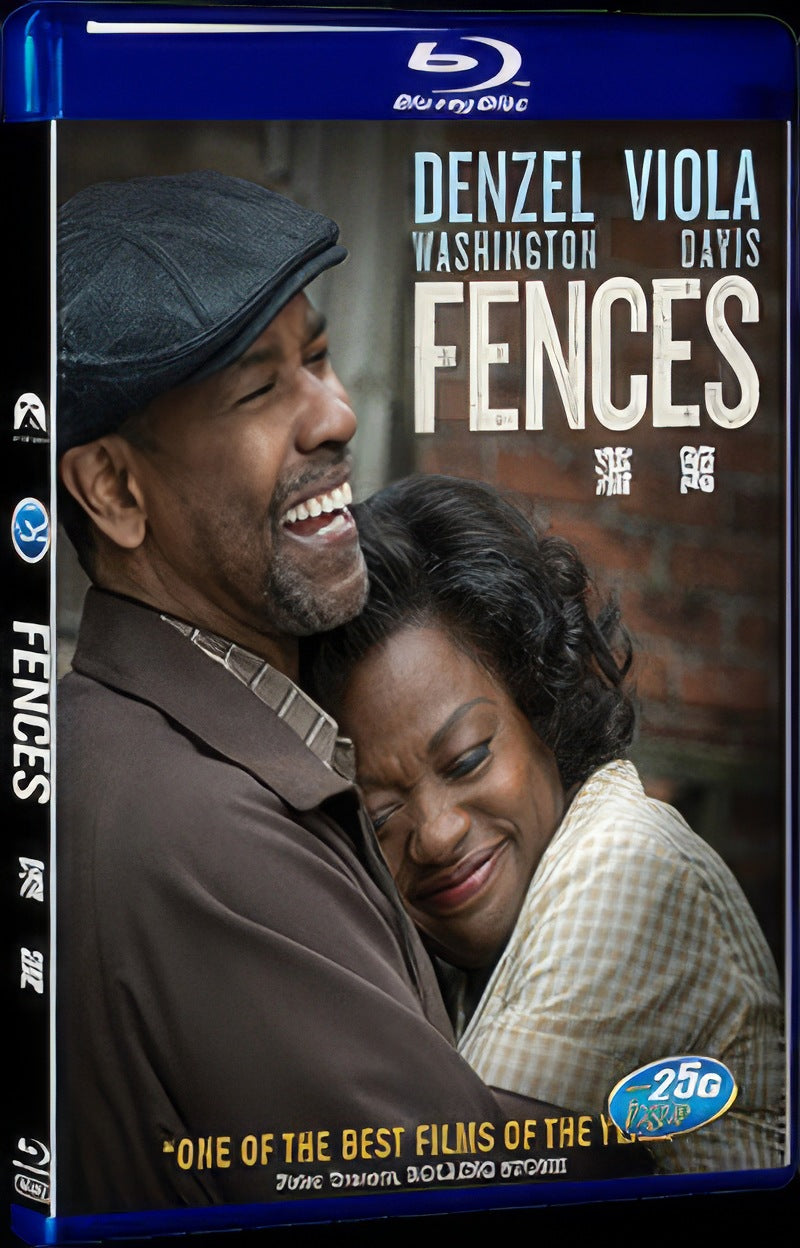Fences (2016) Movie 1-Disc Box Set for Gift Collection Blu-ray