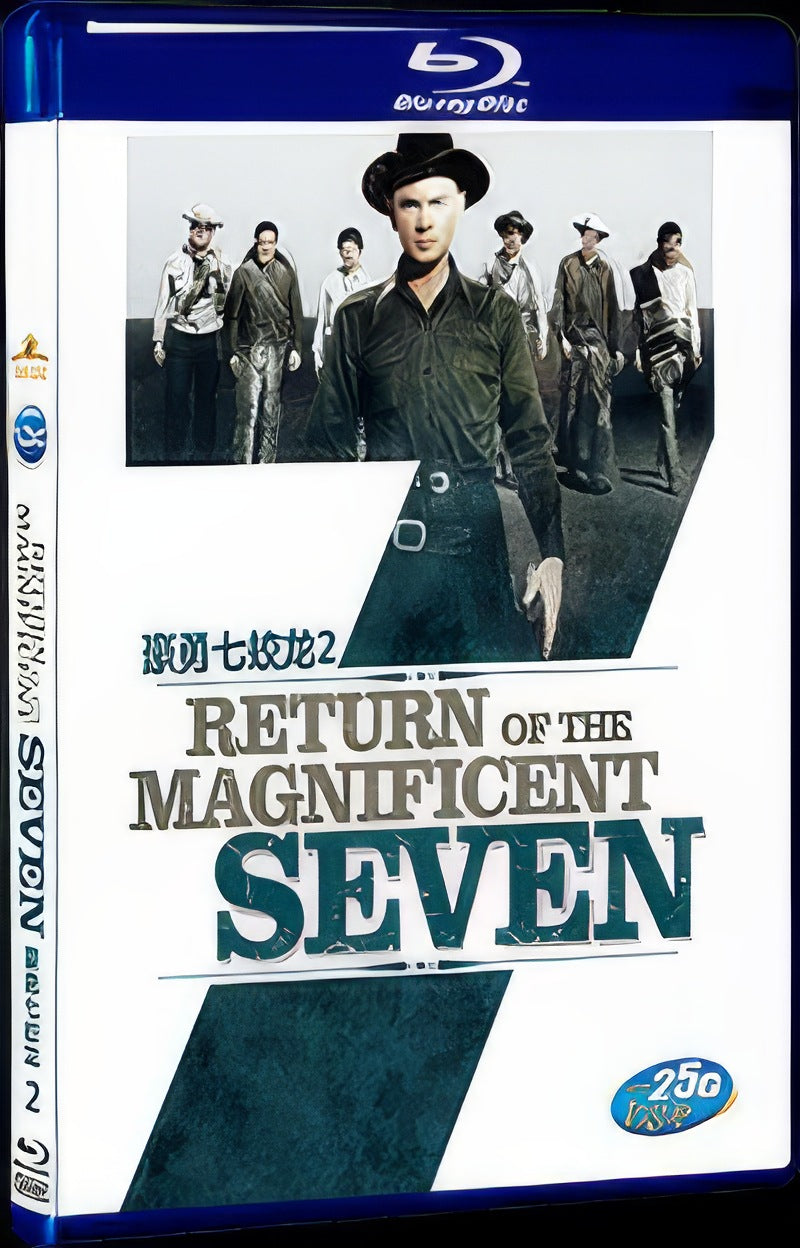 Return of the Seven (1966) Movie 1-Disc Box Set for Gift Collection Blu-ray