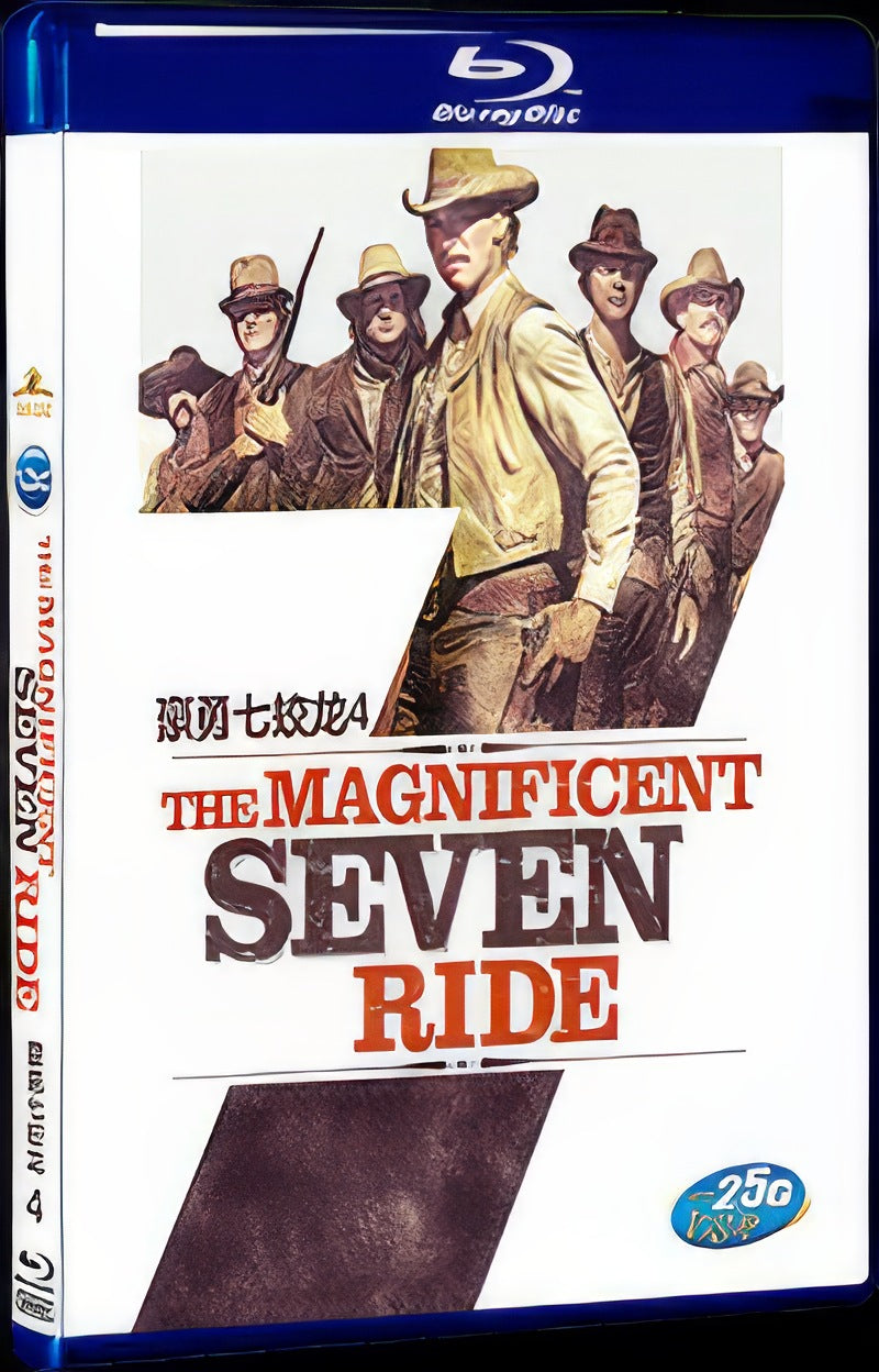 The Magnificent Seven Ride! (1972) Movie 1-Disc Box Set for Gift Collection Blu-ray
