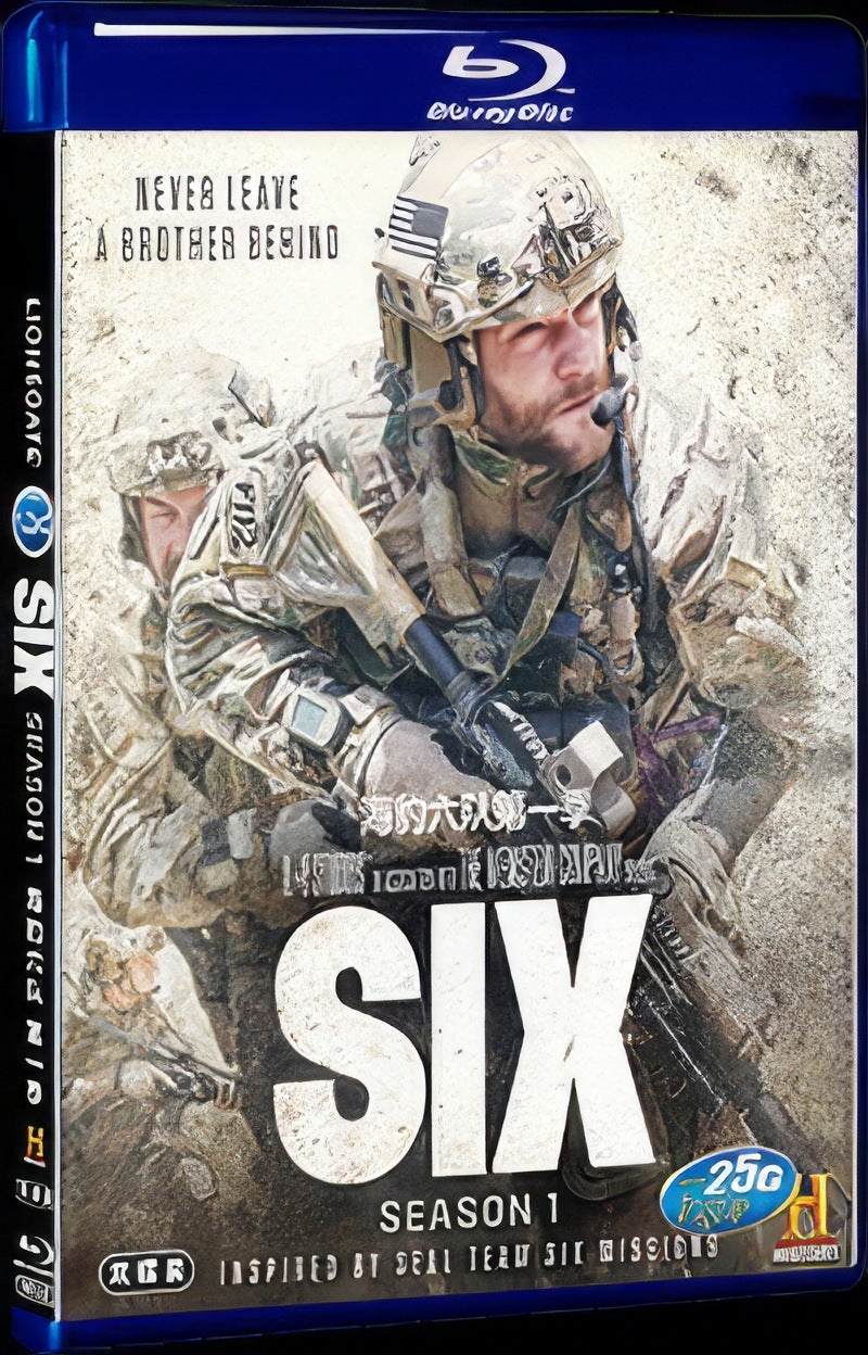 Six Season 1 (2017) Movie 2-Disc Box Set for Gift Collection Blu-ray