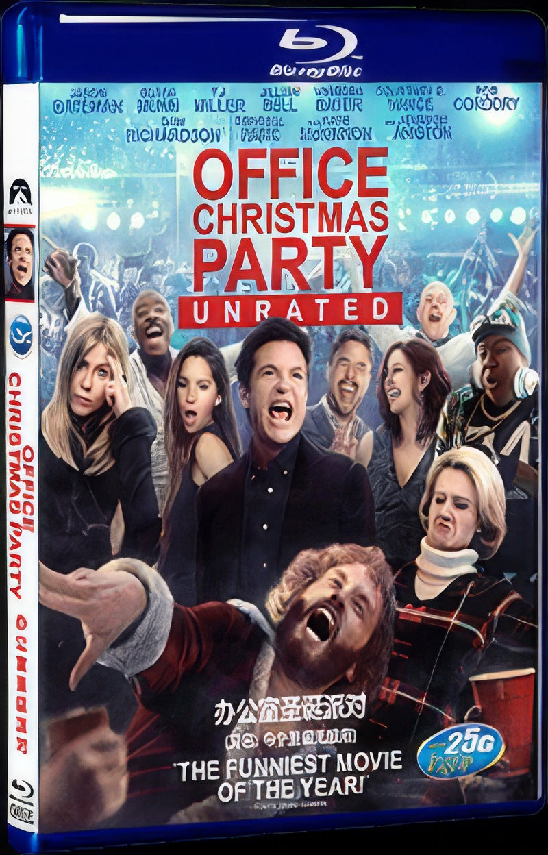 Office Christmas Party (2016) Movie 1-Disc Box Set for Gift Collection Blu-ray