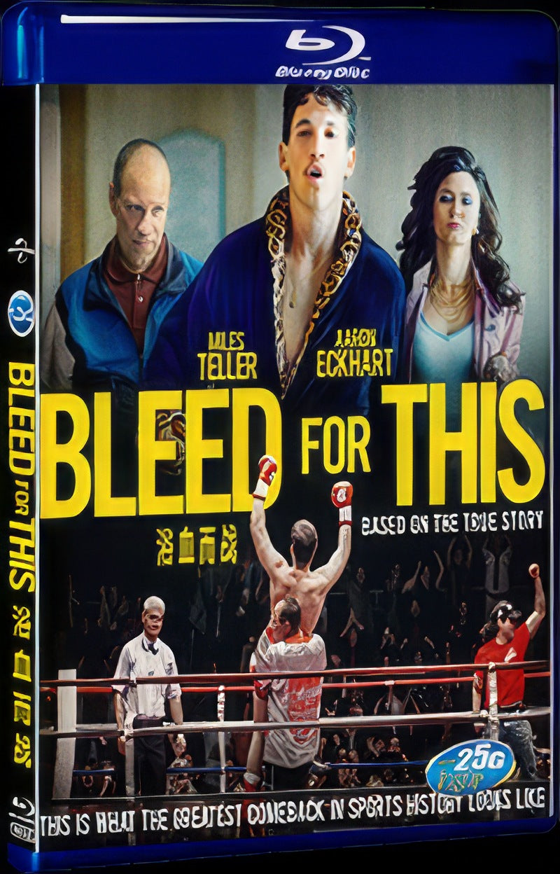 Bleed for This (2016) Movie 1-Disc Box Set for Gift Collection Blu-ray