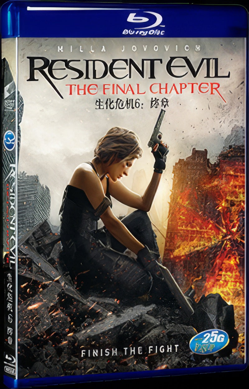 Resident Evil: The Final Chapter (2016) Movie 1-Disc Box Set for Gift Collection Blu-ray