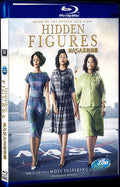 Hidden Figures (2016) Movie 1-Disc Box Set for Gift Collection Blu-ray