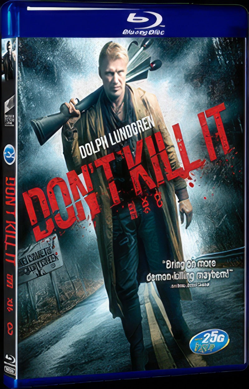 Dont Kill It (2016) Movie 1-Disc Box Set for Gift Collection Blu-ray