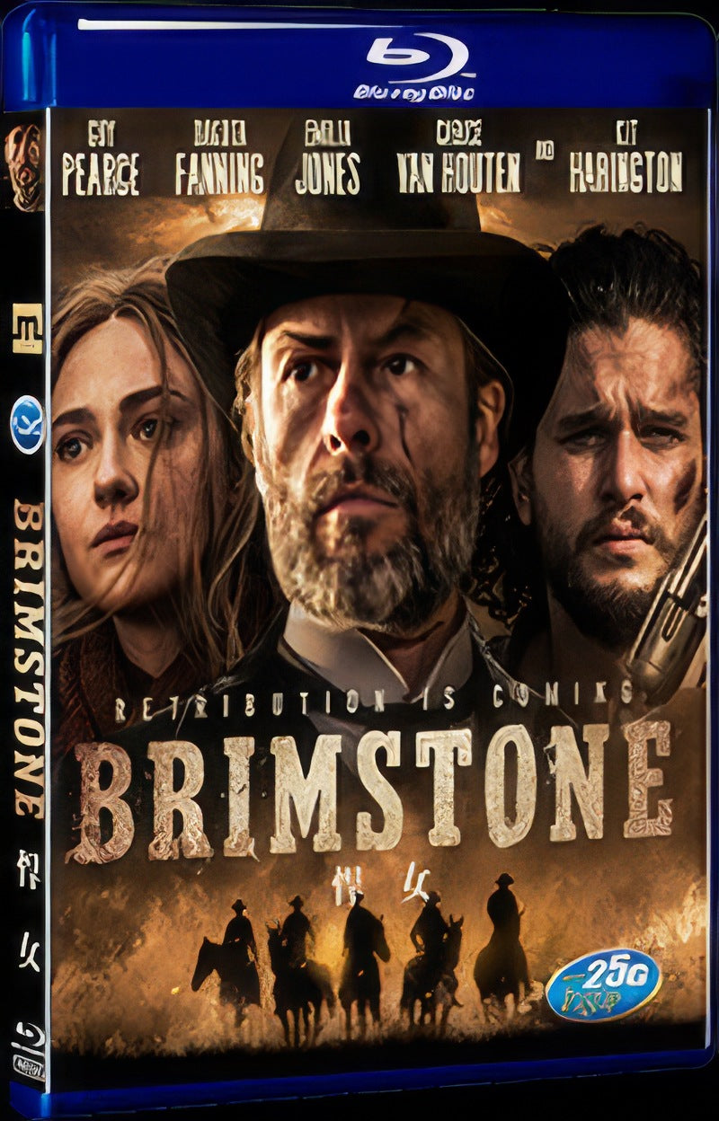 Brimstone (2016) Movie 1-Disc Box Set for Gift Collection Blu-ray