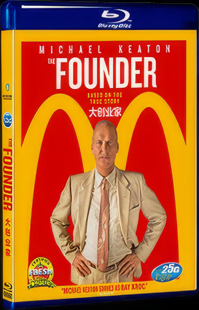 The Founder (2016) Movie 1-Disc Box Set for Gift Collection Blu-ray