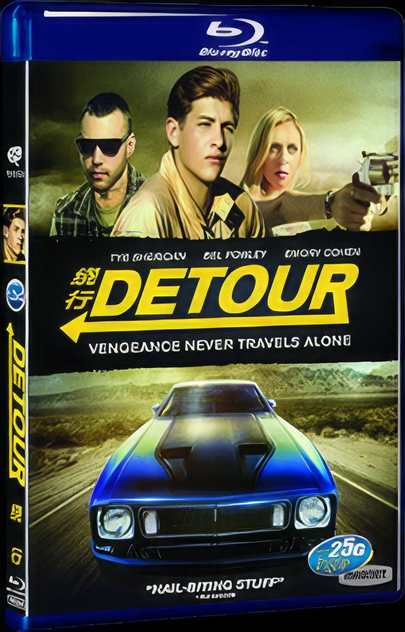 Detour (2016) Movie 1-Disc Box Set for Gift Collection Blu-ray