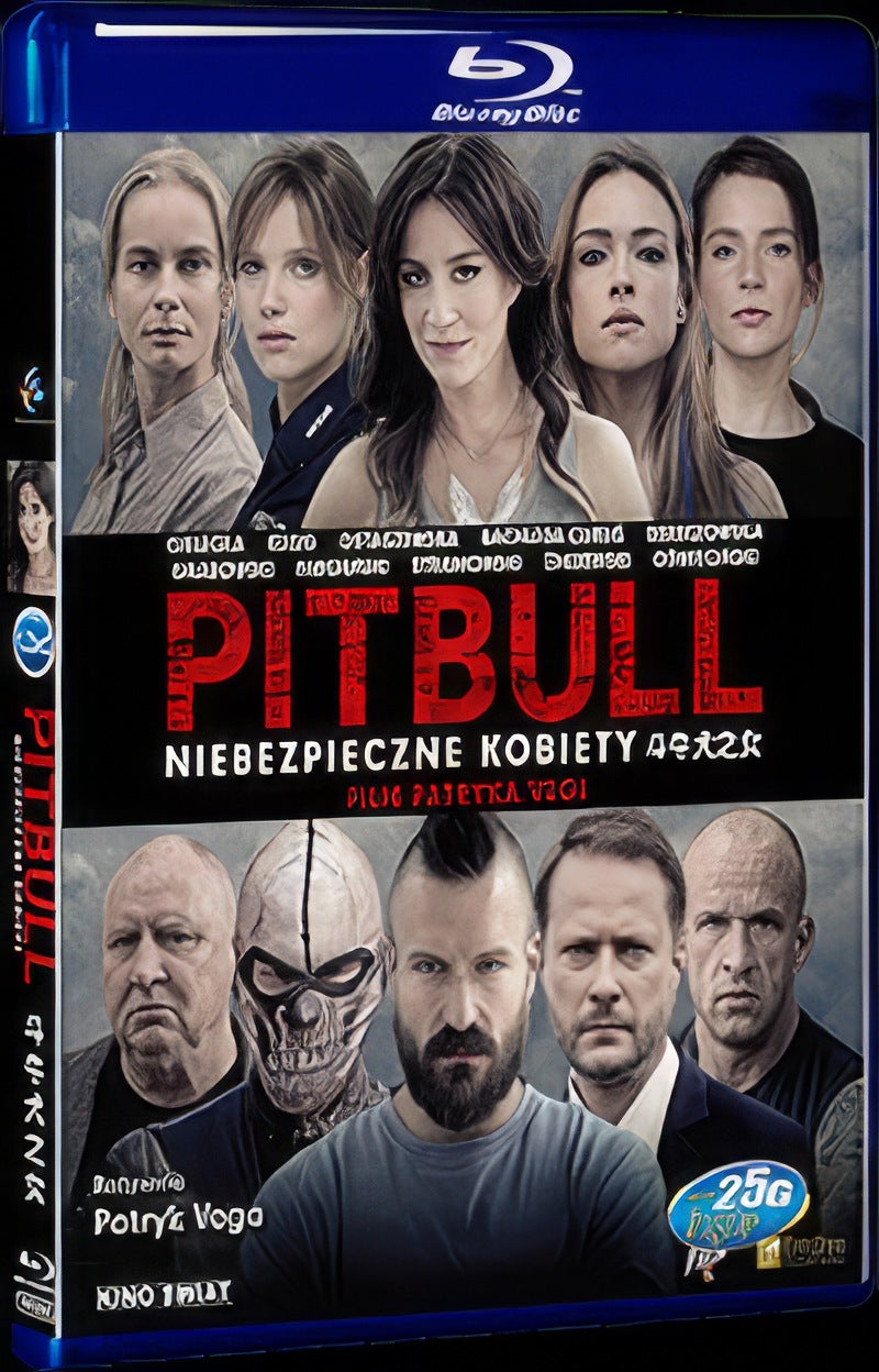 Pitbull. Niebezpieczne kobiety (2016) Movie 1-Disc Box Set for Gift Collection Blu-ray