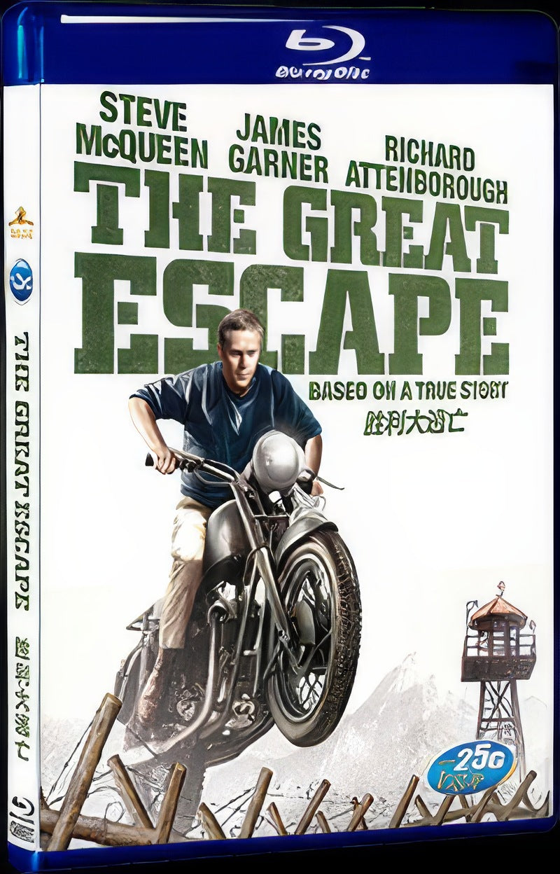 The Great Escape (1963) Movie 1-Disc Box Set for Gift Collection Blu-ray