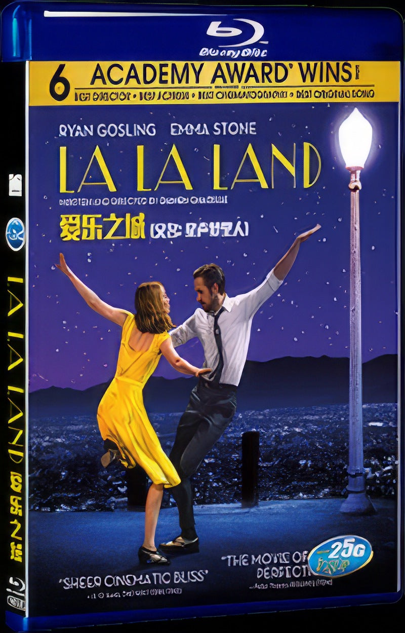La La Land (2016) Movie 1-Disc Box Set for Gift Collection Blu-ray
