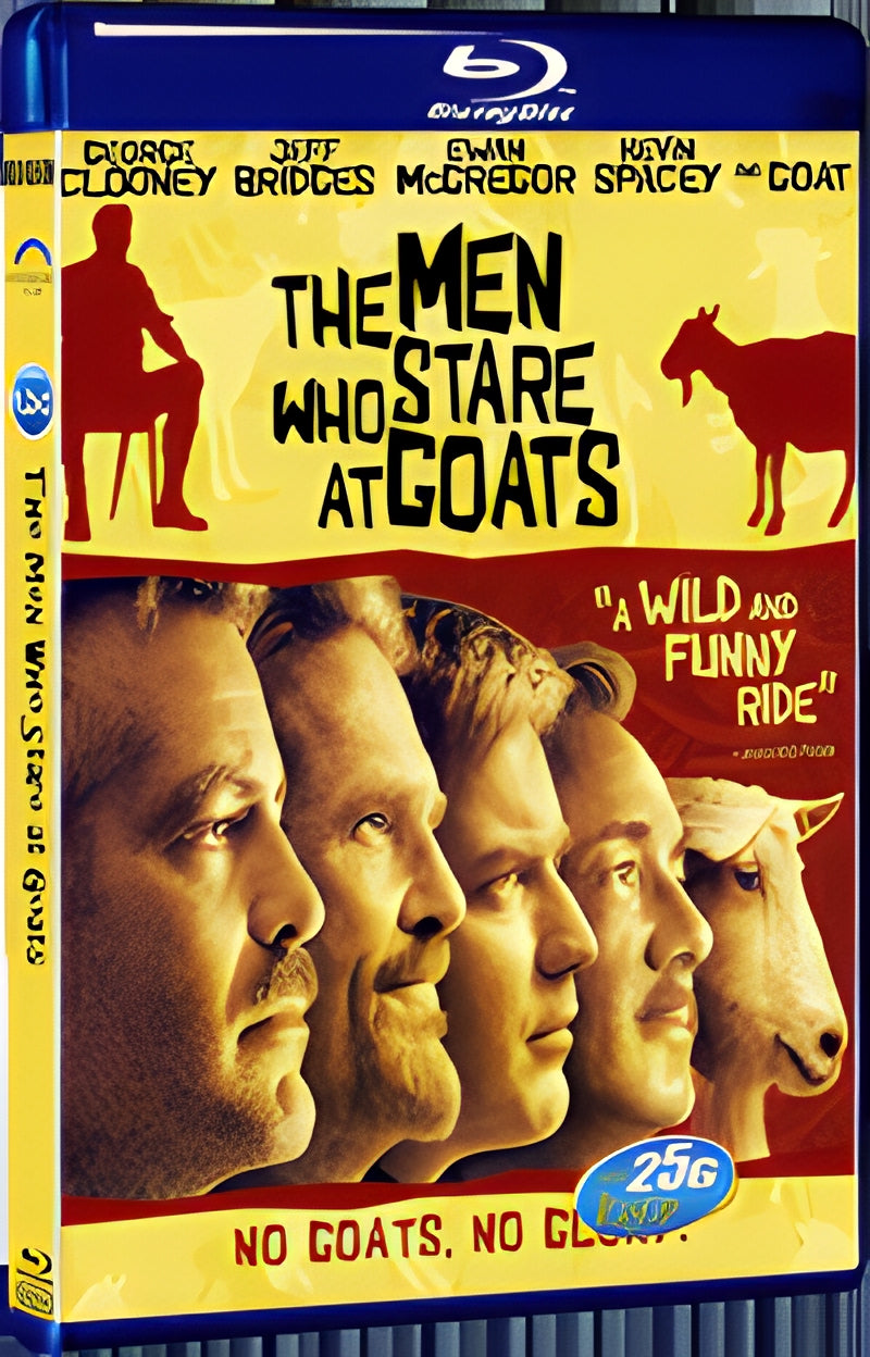 2009 The Men Who Stare at Goats 1080P for Gift 1-Disc All RegionPlay Seal Box Blu-ray