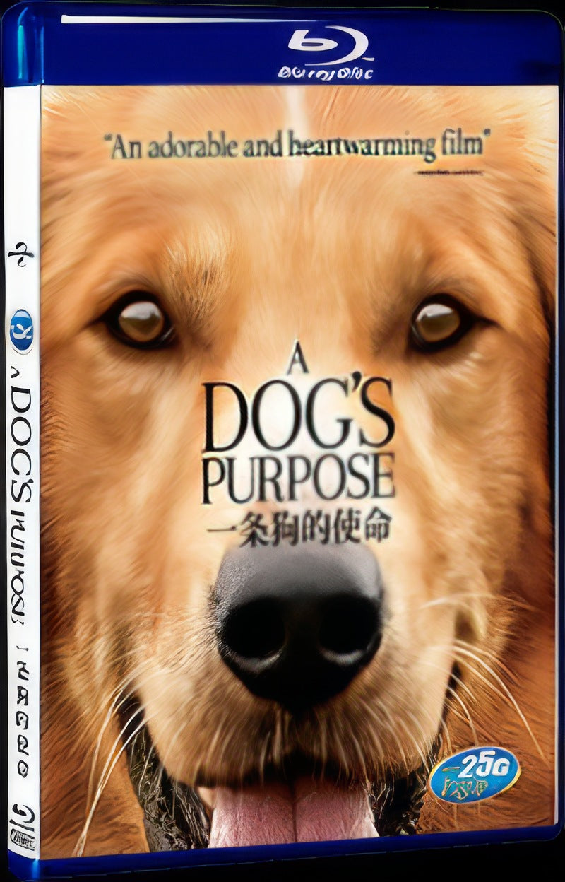 A Dogs Purpose (2017) Movie 1-Disc Box Set for Gift Collection Blu-ray