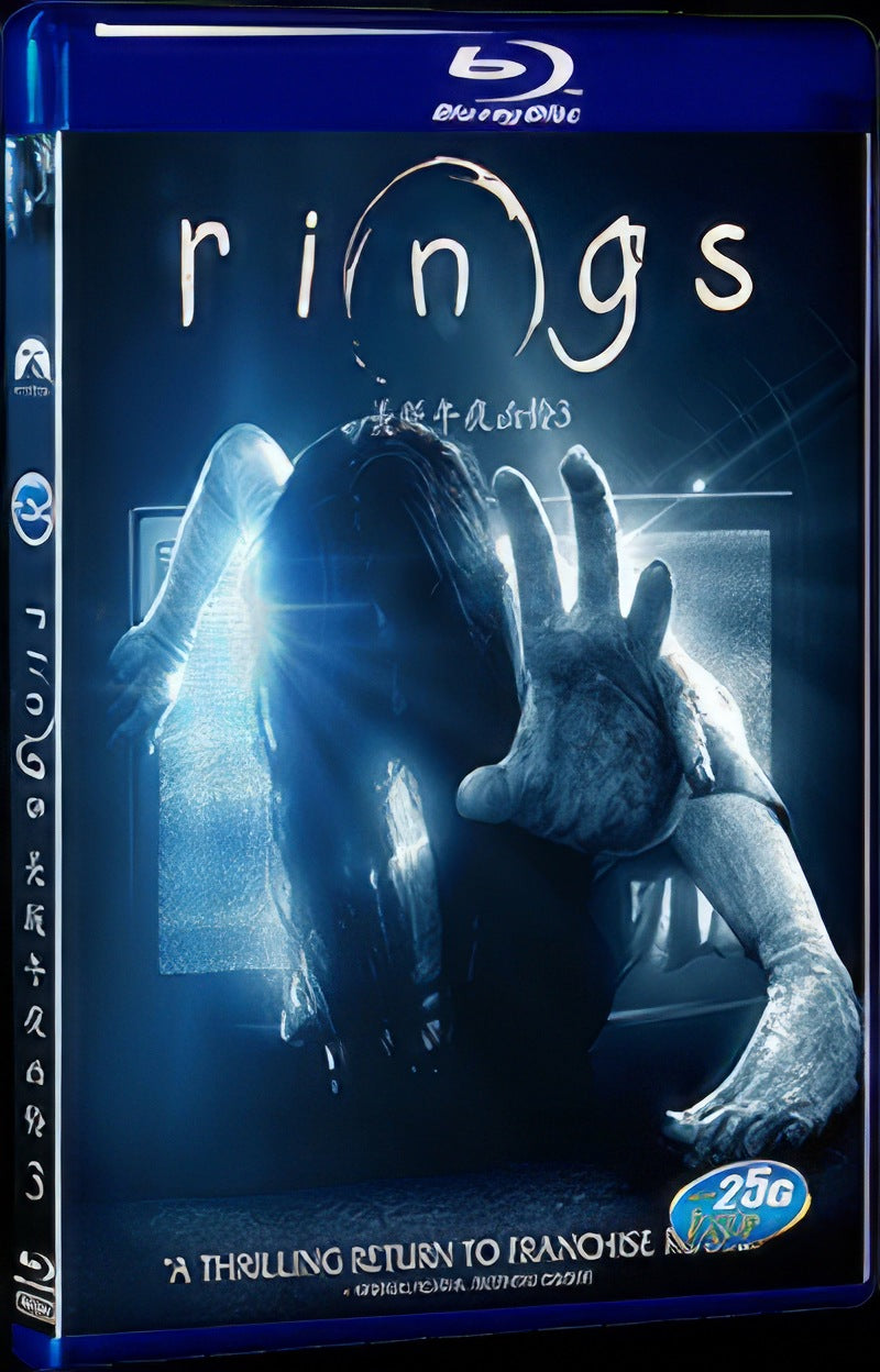 Rings (2017) Movie 1-Disc Box Set for Gift Collection Blu-ray