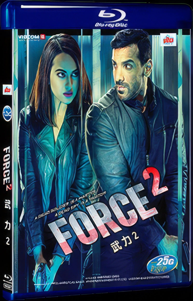 Force 2 (2016) Movie 1-Disc Box Set for Gift Collection Blu-ray