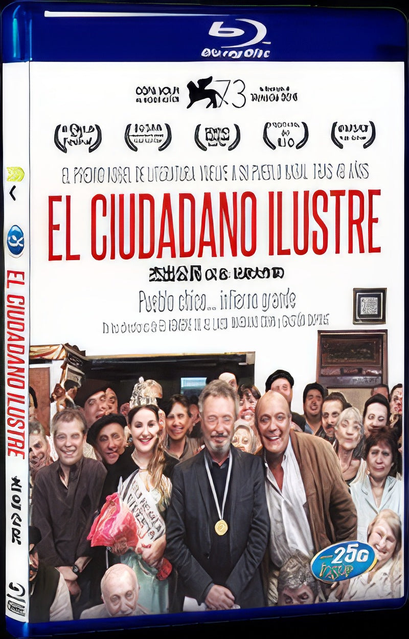 El Ciudadano Ilustre (2016) Movie 1-Disc Box Set for Gift Collection Blu-ray