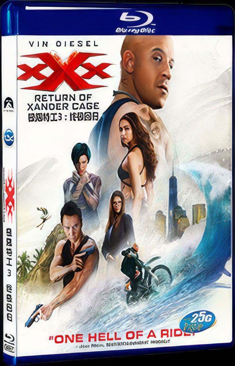 xXx: The Return of Xander Cage (2017) Movie 1-Disc Box Set for Gift Collection Blu-ray